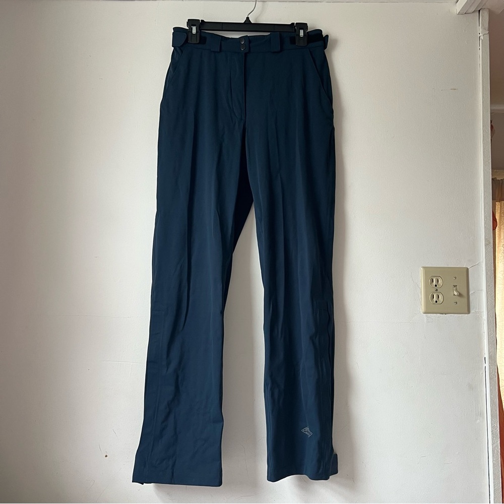 Columbia size S dark blue lined outdoor pants Titanium Omni Tech